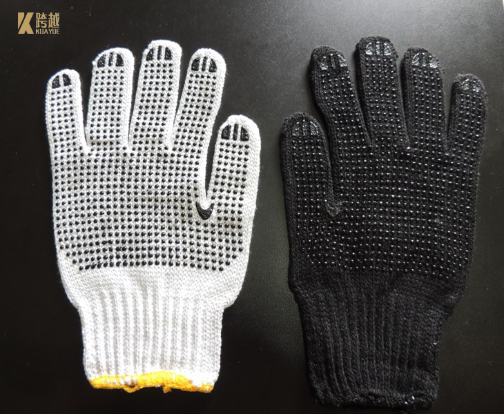 Custom PVC embellished gloves Custom PVC embellished gloves